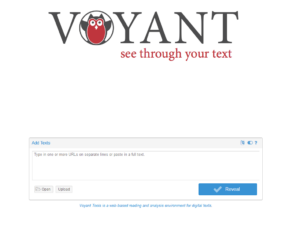 Voyant homepage
